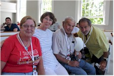 Donna Honig, Kristen Kingsbury Hinshaw, Capt Lynn Murphy & Joe Alves